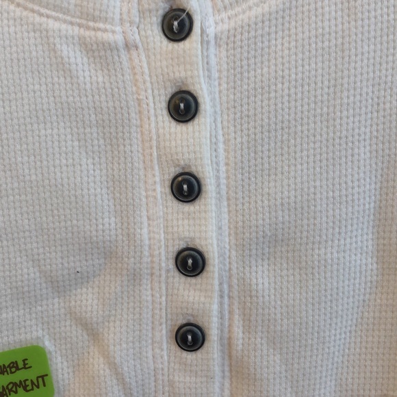 NWT Eco Malibu Organic Cotton Henley - Picture 5 of 5